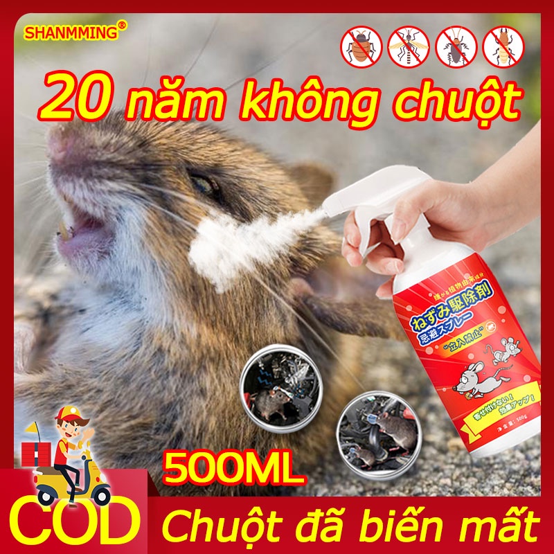 Thuốc đuổi chuột chai xịt đuổi chuột xịt đuổi chuột nhật bản thuốc xịt - ảnh sản phẩm 1