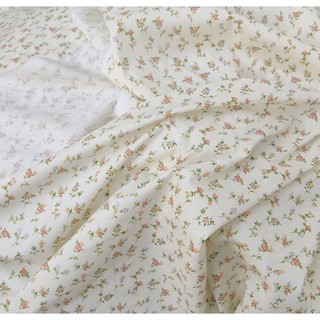 Thô cotton hoa cam