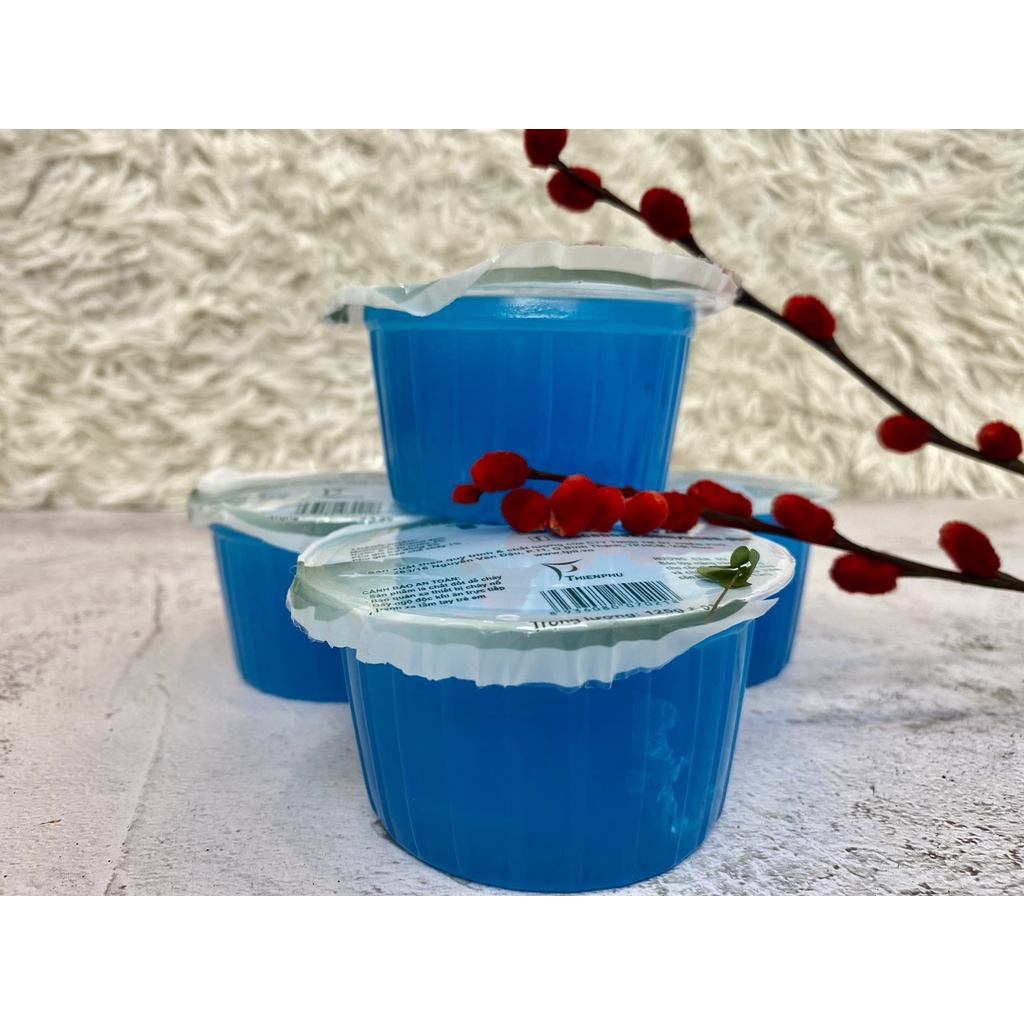 PL1: 4ly cồn thạch TVN & PL2: 4 ly gel TVN (Ly/125gram +- 5%)