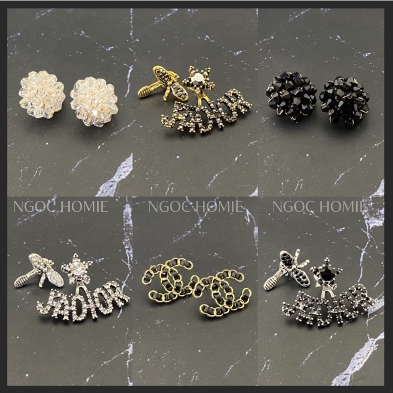 Bông tai hãng hình con ong đủ 3 màu freesize thời trang dễ đeo