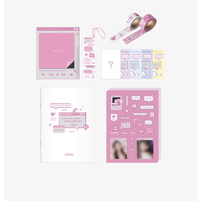 Bộ ảnh Decokit BalckPink