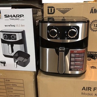 nồi chiên không dầu sharp