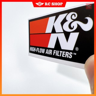 Tem LOGO KN Dán Xe Siêu Ngầu [7cm x 3cm]