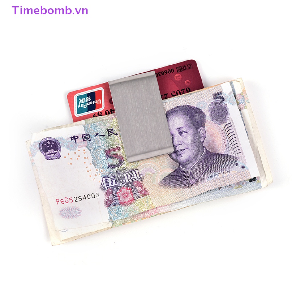 # Túi Xách Nữ Thời Trang # Kẹp Tiền Hai Mặt Bằng Thép Không Gỉ