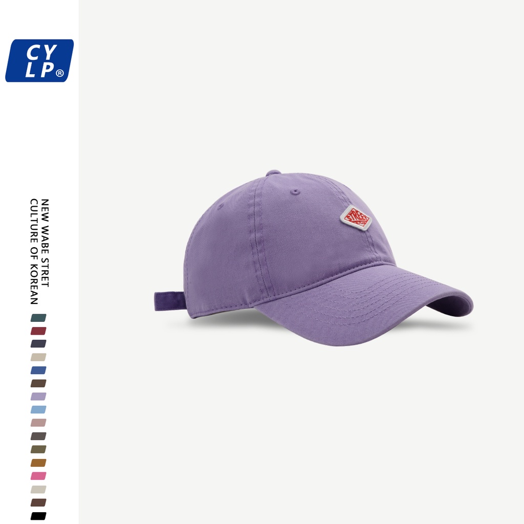 Mũ Lưỡi Trai Mềm Mại In Chữ Phong Cách Hàn Quốc Thời Trang Xuân Hè Cho Nam Và Nữ