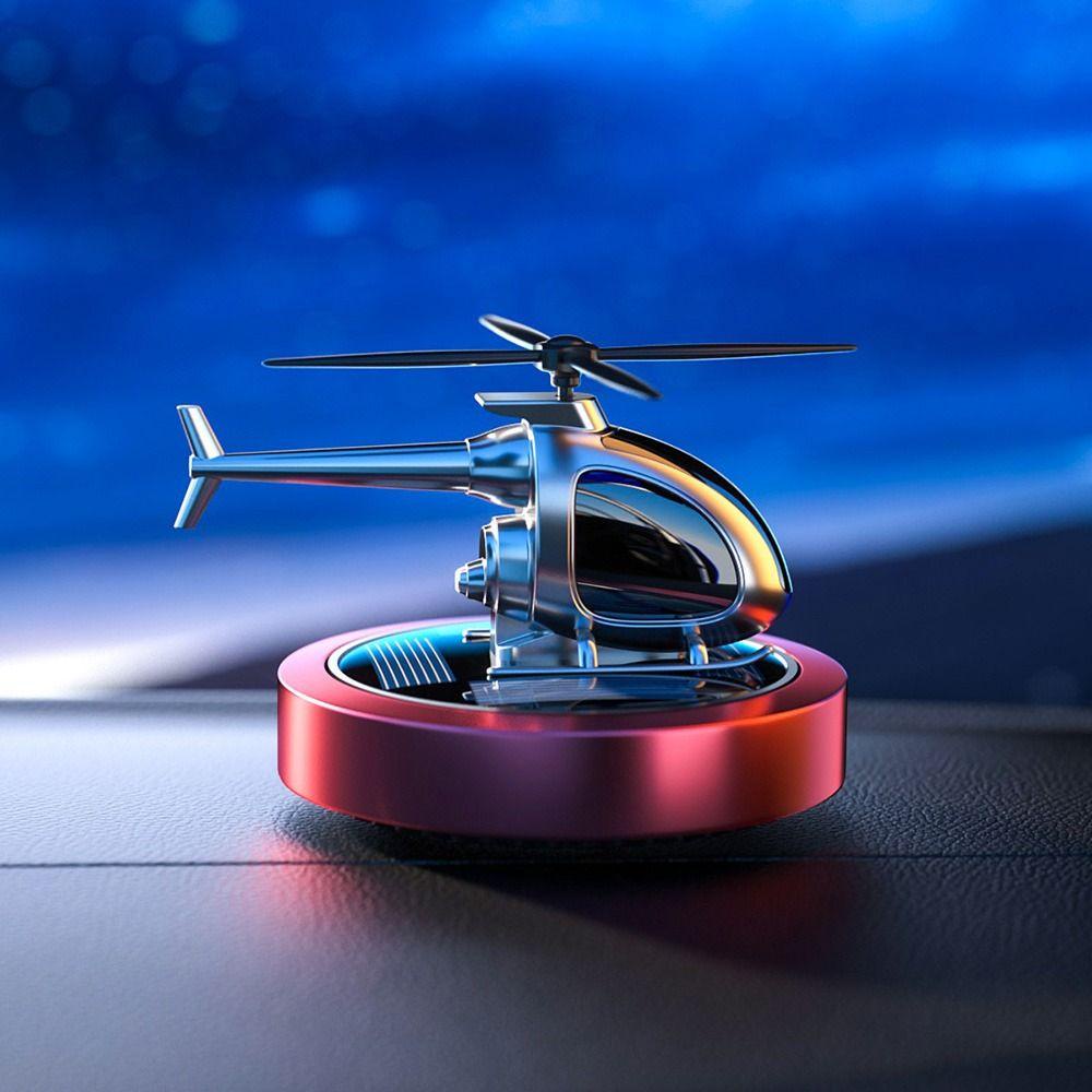 Btlimer Phụ Kiện Khuếch Tán Nước Hoa Bằng Hợp Kim Nhôm Hình Máy Bay Xoay Được Trang Trí Xe Hơi