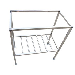 Chân bồn rửa chén chất liệu inox