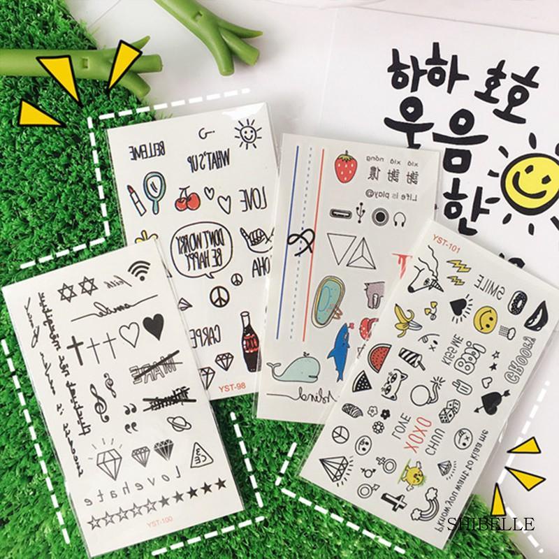 Hình xăm mini cá tính DIY phong cách