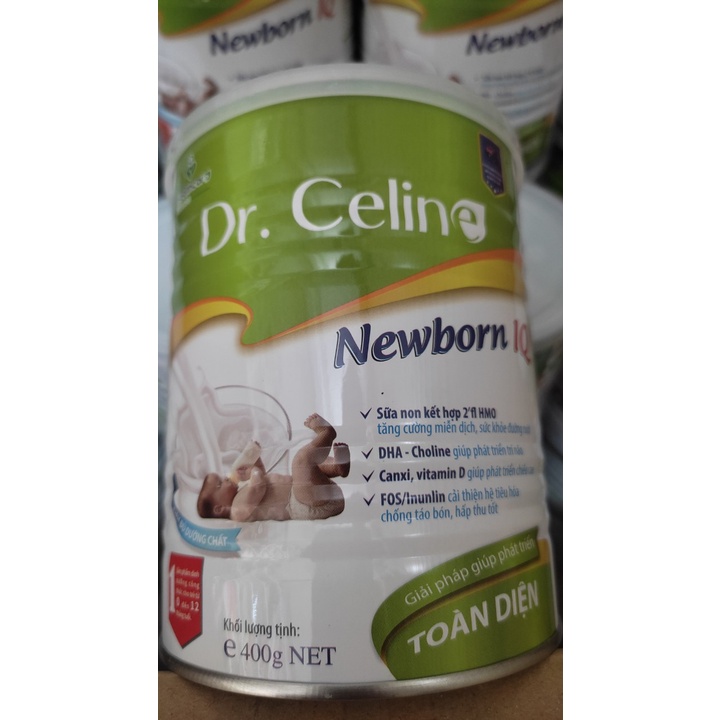 (Sỉ và Lẻ) Sữa bột Dr.Celine Newborn IQ 400g.