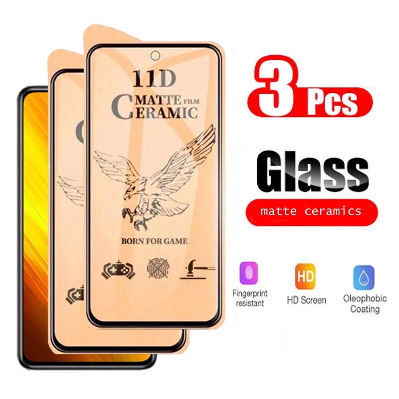 Set 3 Kính Cường Lực Bảo Vệ Màn Hình Cho Redmi Note 12S Note 12 Pro + 5G 11 11s 11 Pro Plus Mi 12 12T 10T 11T 11 Pro