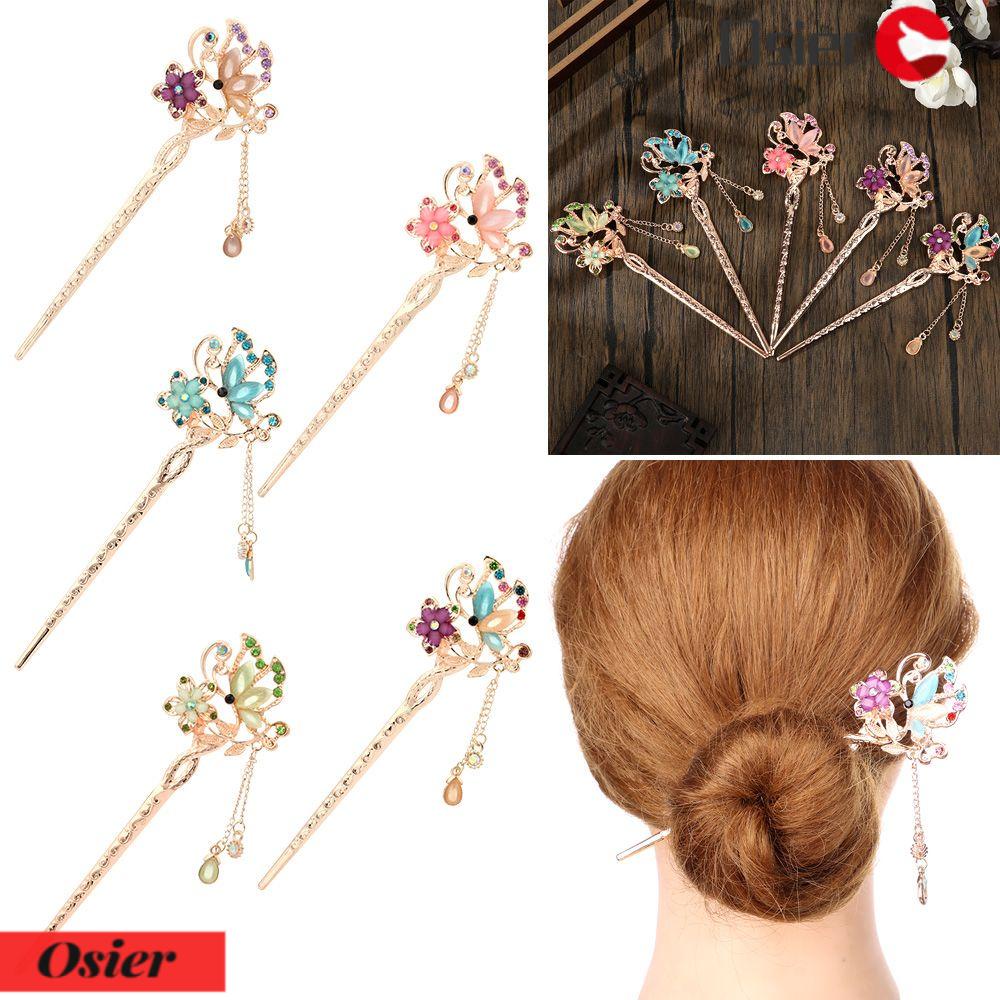 Kẹp Tóc Tua Rua Phong Cách Cổ Điển 1 Cái Cho Nữ