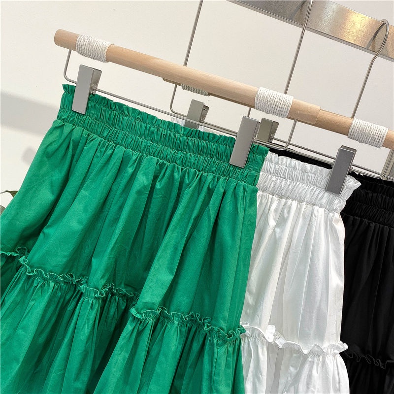 Chân Váy Chữ A Xếp Ly Lưng Cao Co Giãn Mẫu Mới 2023 Thời Trang Mùa Hè Cho Bé Gái