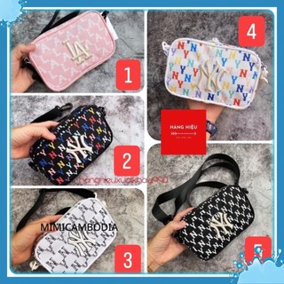 Túi đeo chéo thời trang nữ thể thao ny thêu nổi dư xịn