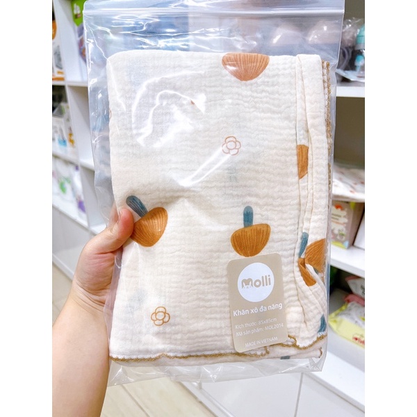 Khăn tắm đa năng vải xô cao cấp Baby Bee và Molli - 𝐁𝐞𝐞𝐡𝐨𝐮𝐬𝐞