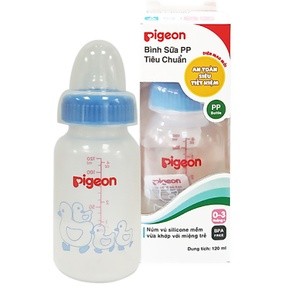 Bình Sữa Pigeon PP Tiêu Chuẩn (120ml - 240ml)