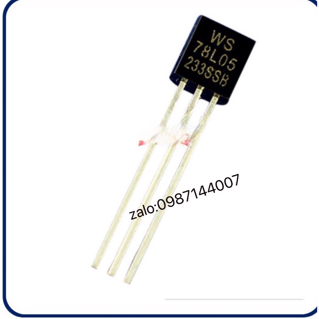 Ic nguồn 78L05 chất lượng tốt.