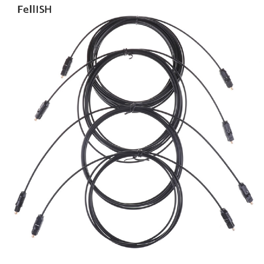 Dây Cáp Quang Âm Thanh TOSLink 1.5M 2M 3M 5M 439br Màu Đen Chất Lượng Cao