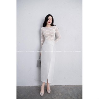  CHÂN VÁY TAFTA THAN TRE TRẮNG 