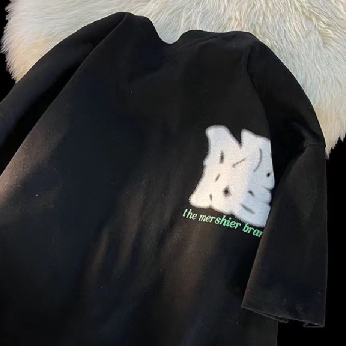 NRVP Áo Thun 100% Cotton Tay NgắN Plus Size Cho Nam Và Nữ