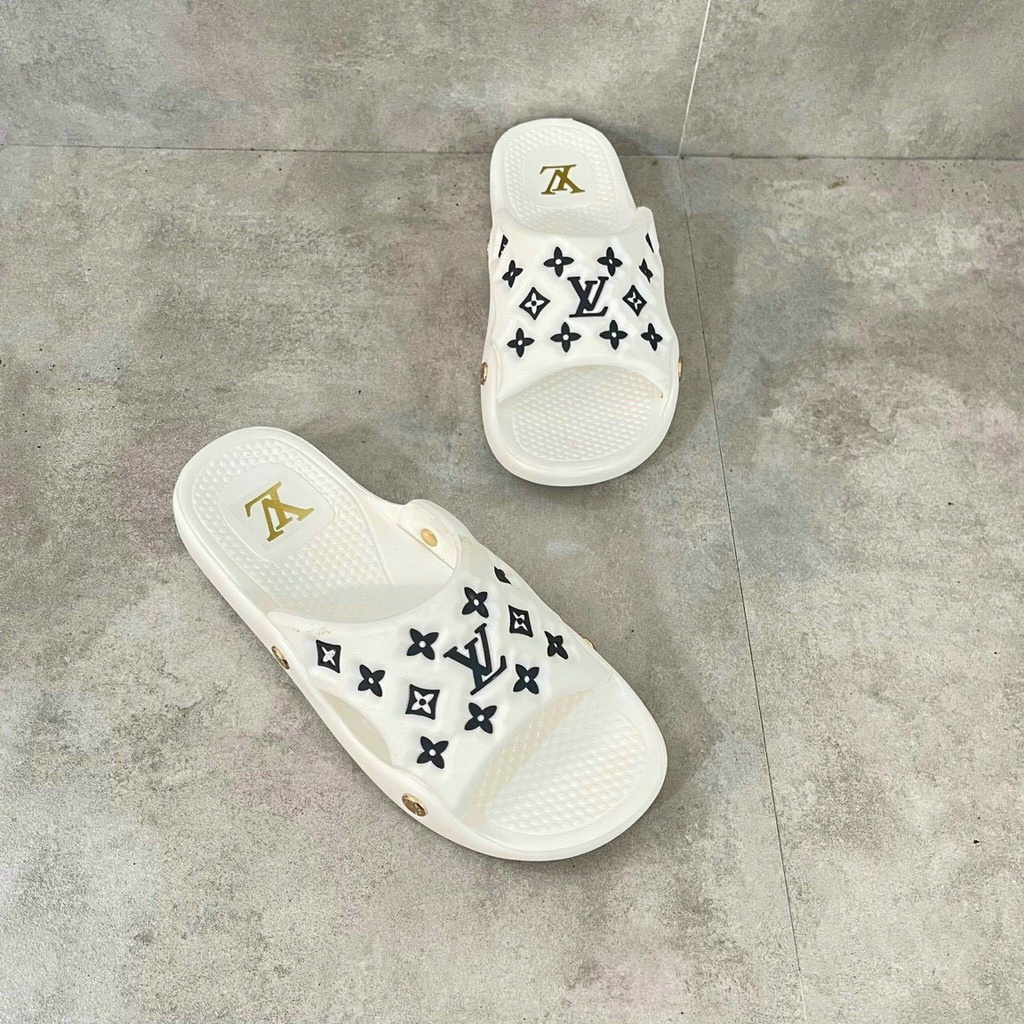 Dép cao cấp LV đế đúc cao su hàng cao cấp trẻ đẹp