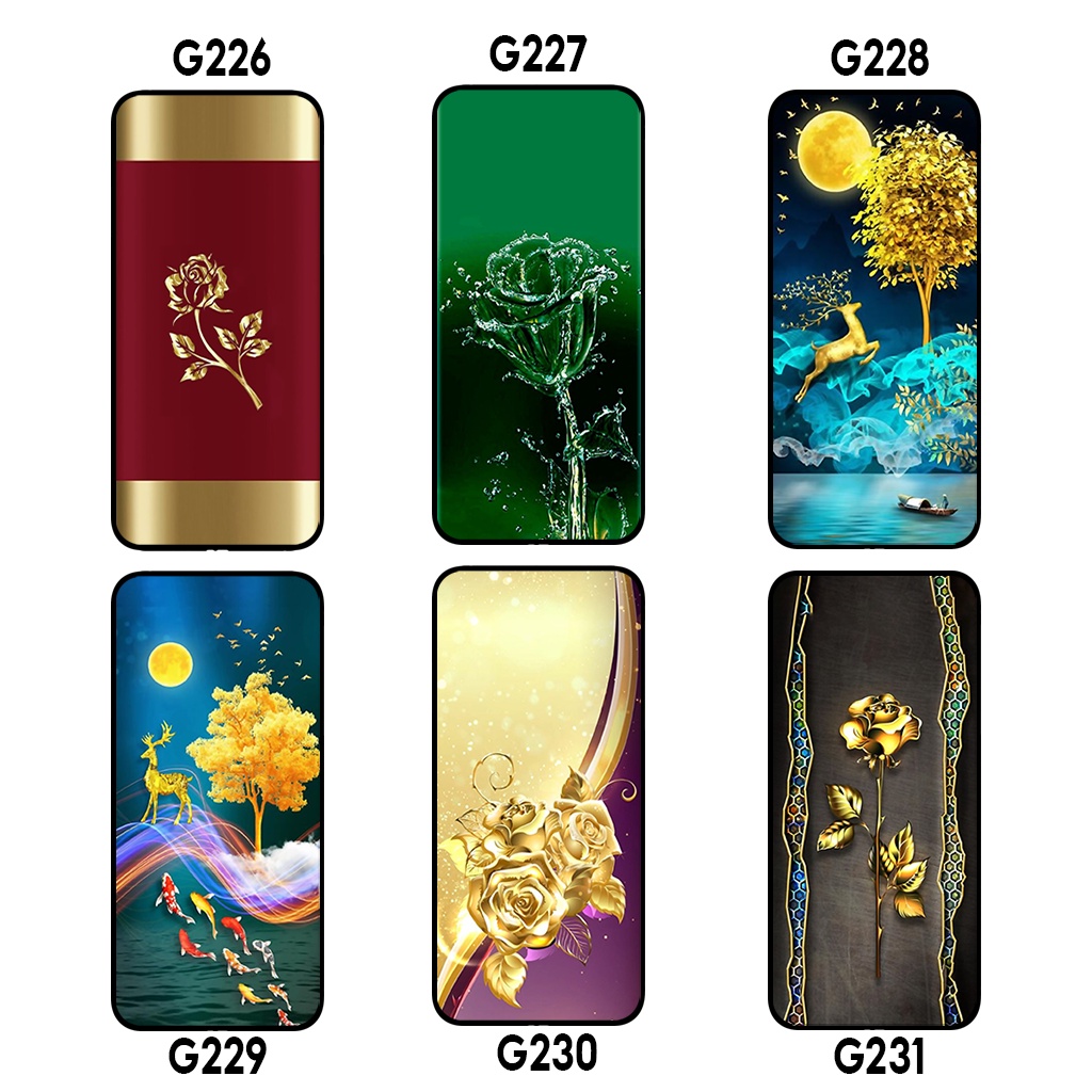 Ốp lưng Oppo A55 / A54, ốp điện thoại oppo hình hoa, hươu nai sang trọng