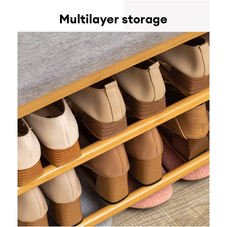 Kệ Để Giày Thay Đổi Được Sáng Tạo Có Thể Ngồi