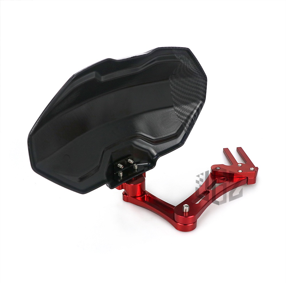 FENDER Tấm Chắn Bùn Bằng Sợi Carbon Kèm Giá Đỡ CNC Chuyên Dụng Cho Xe Mô Tô HONDA ADV150 ADV