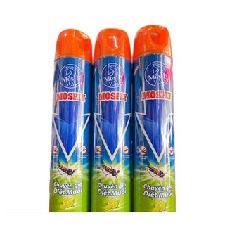 Sỉ _ combo 10 chai xịt muỗi mosfly hương cam chanh 600ml