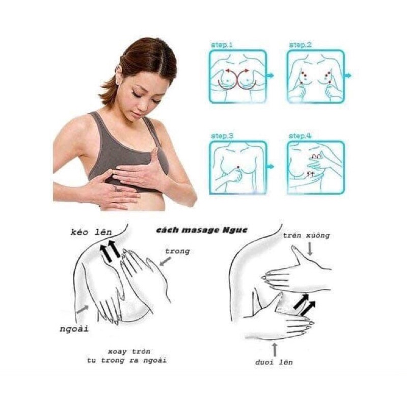 Bộ ba Kem Chắm Sóc Vùng Ngục Bust Beauty Clarins