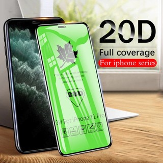 Kính cường lực 20D toàn diện cho For IPhone 16 15 14 13 12 Mini 11 Pro X Xs Max XR 6 6s 7 8 Plus