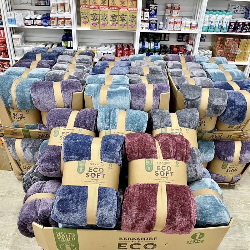 Chăn Mền Eco Soft chuẩn Mỹ 100% Authentic - Chăn mền lông cừu Berkshire Life Eco Soft Blanket