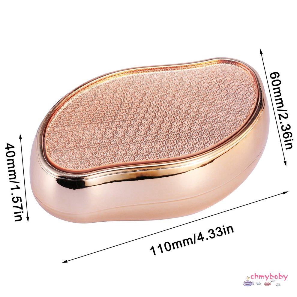 Hướng dẫn sử dụng Máy cạo râu có thể tái Nano Glass Heel mài chân Tẩy lông tay và [U/16]