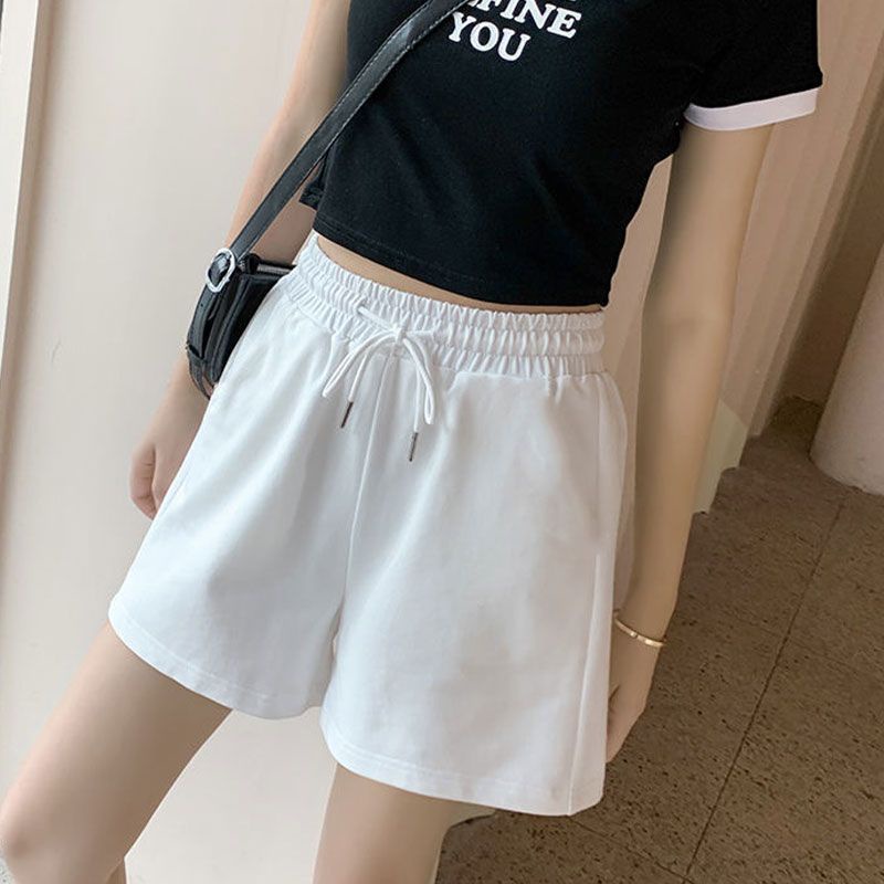 [Hàng Mới Về] Quần Short Thể Thao Dáng Rộng Lưng Cao Nhanh Khô Thoải Mái Có Size Lớn Cho Nữ