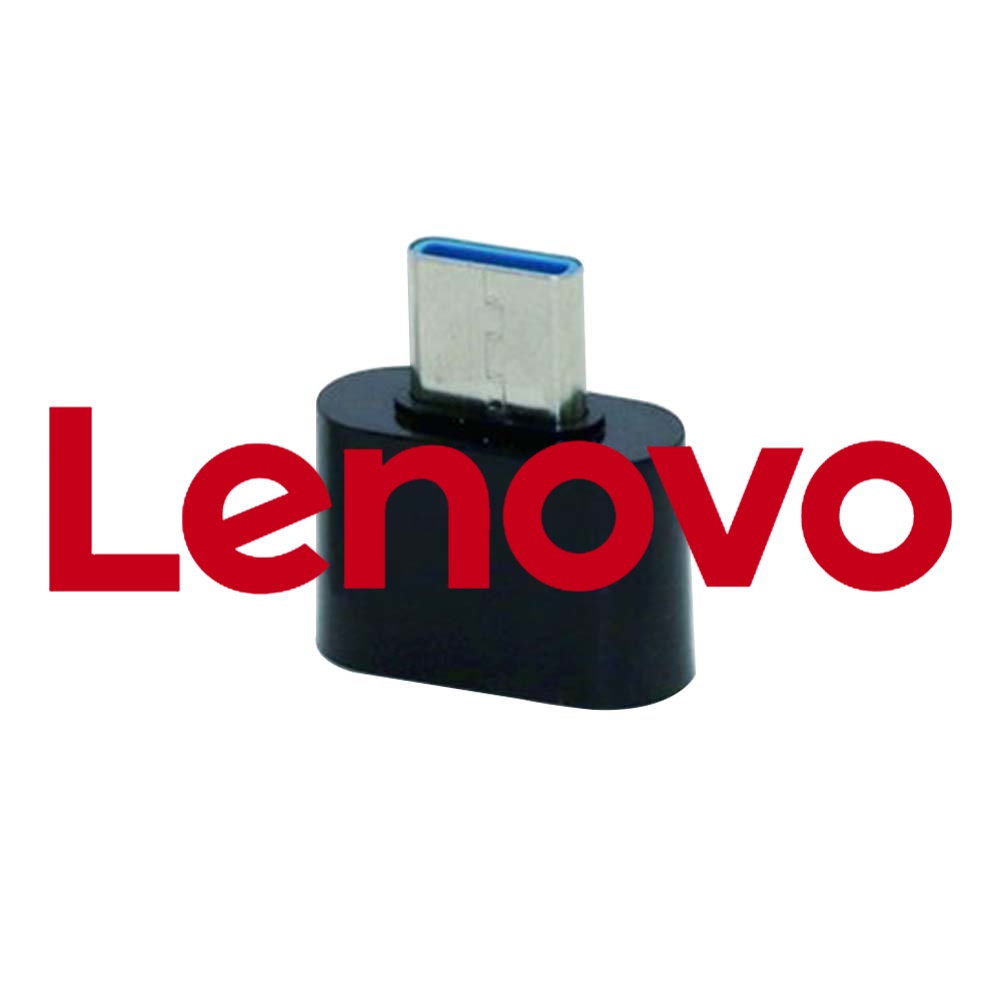 Đầu nối chuyển đổi OTG LENOVO từ đầu cắm Type-C sang cổng cắm USB thích hợp cho điện thoại