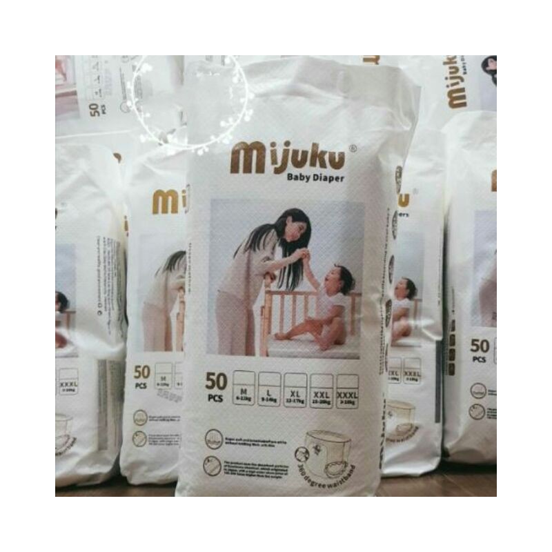 Bỉm quần MIJUKU M50/L50/XL50/XXL50/XXXL50....