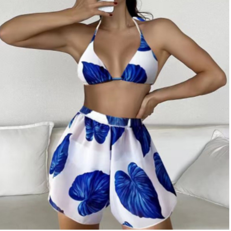 Bộ Đồ Bơi Ba Mảnh Phong Cách Âu Mỹ Thời Trang Mùa Xuân Mới 2023