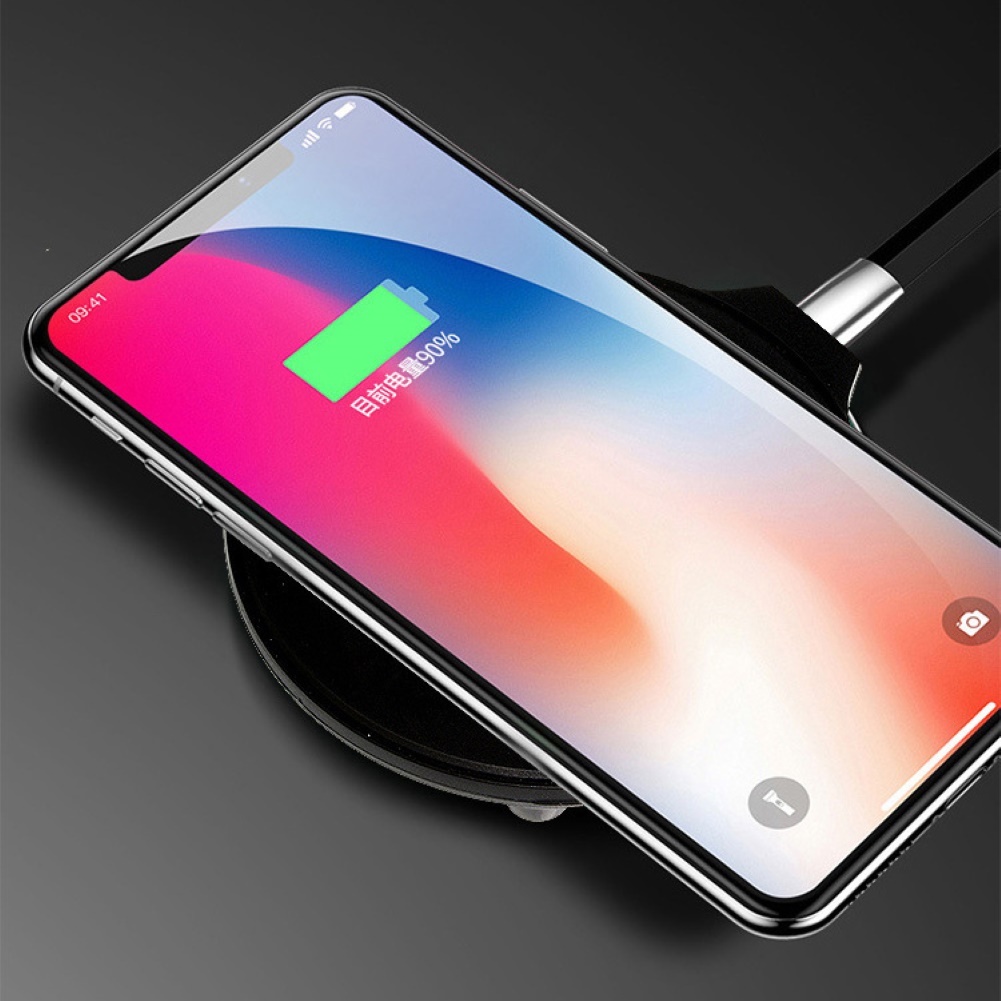 Đế sạc nhanh không dây LENOVO Qi 5W / 10W thích hợp cho iPhone X XS 11 Pro Max