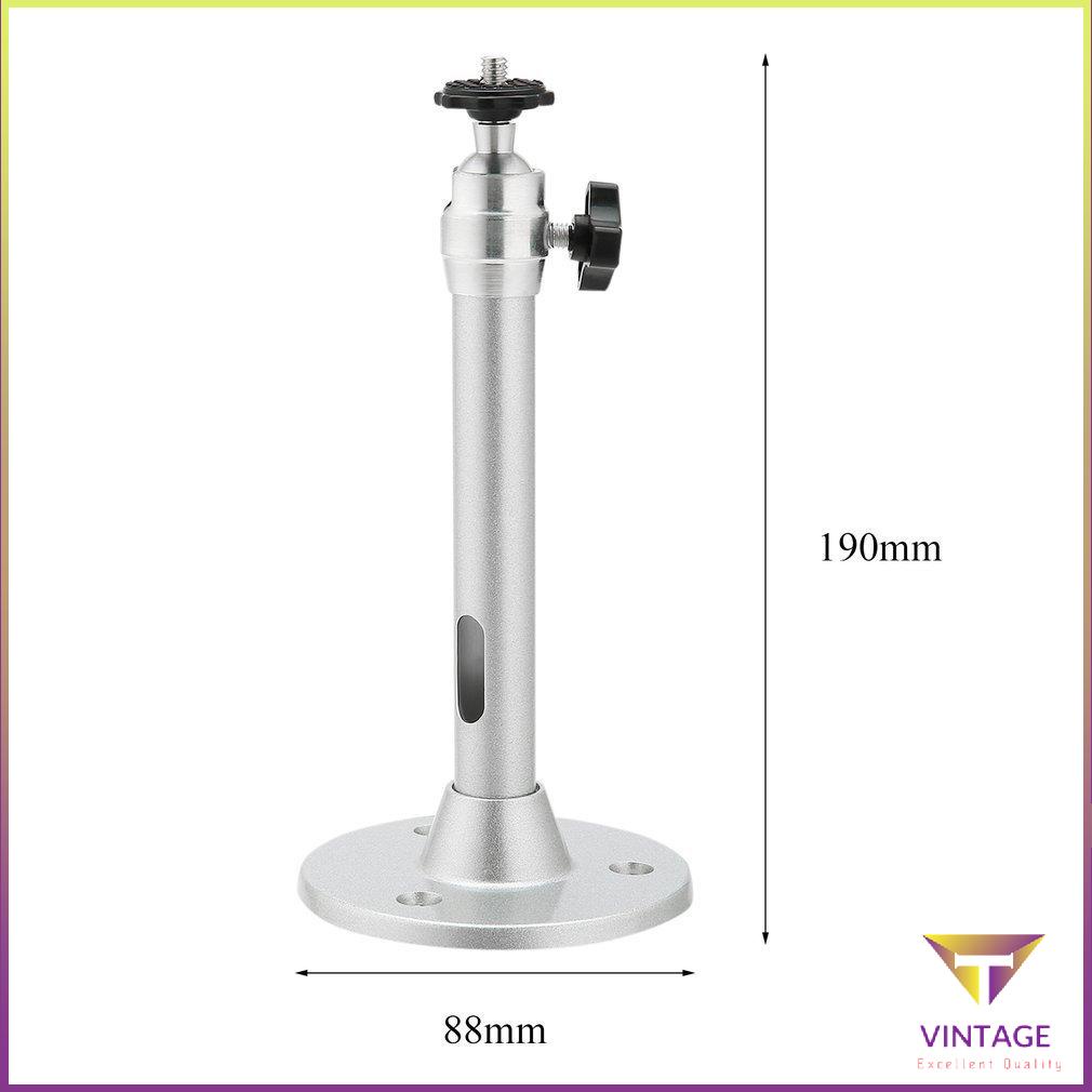 Giá đỡ máy chiếu treo tường mini bằng hợp kim nhôm di động xoay 360 °