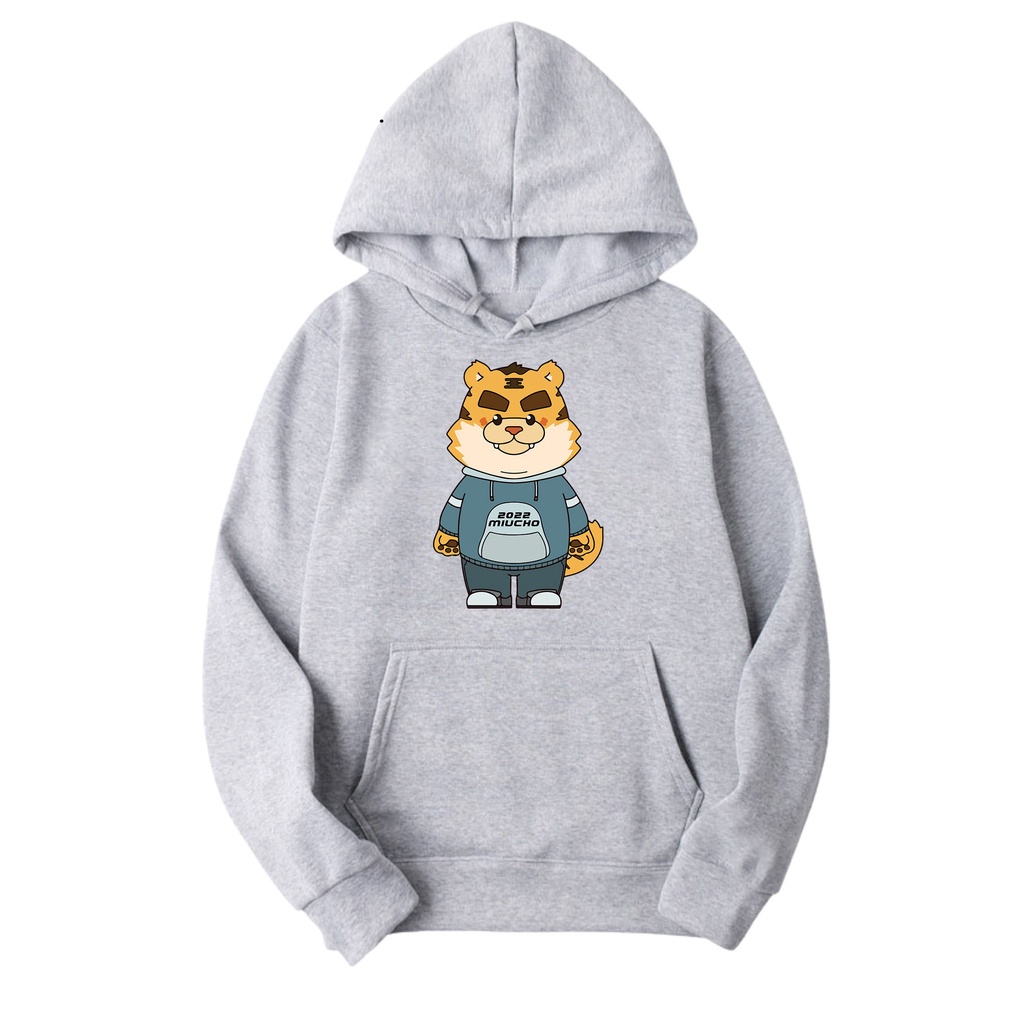 Áo hoodie nữ form rộng dày dặn chất nỉ bông 100% cotton unisex HD019 Miucho in hình họa tiết
