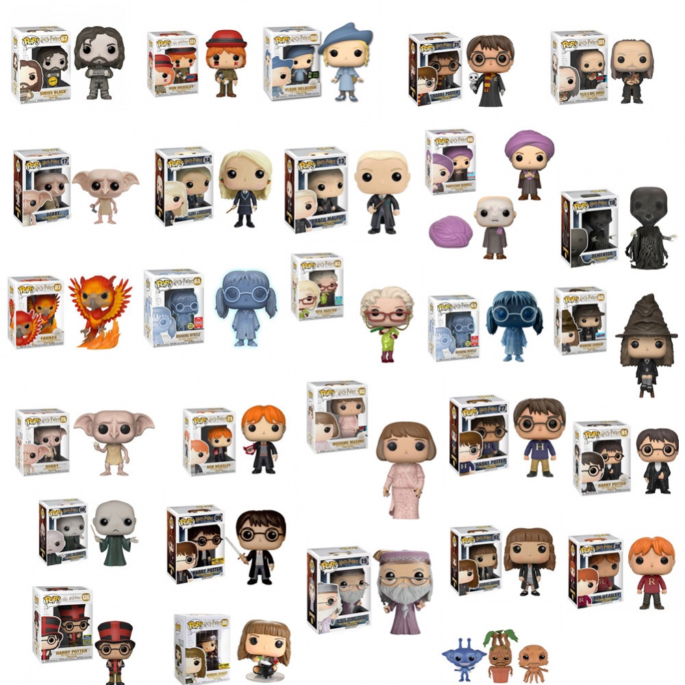 Funko Pop Đồ trang trí Đồ Chơi Nhân Vật Hermione Dobby Voldemort Trong Phim Harry Potter