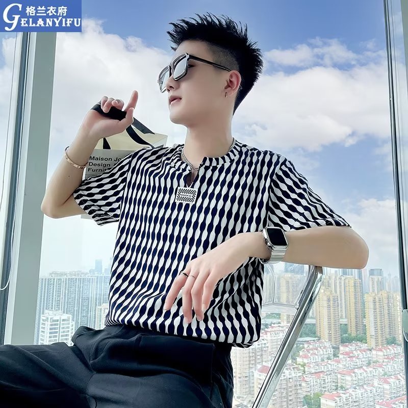 Áo Sơ Mi Tay Lửng Thời Trang Trẻ Trung Dành Cho Nam