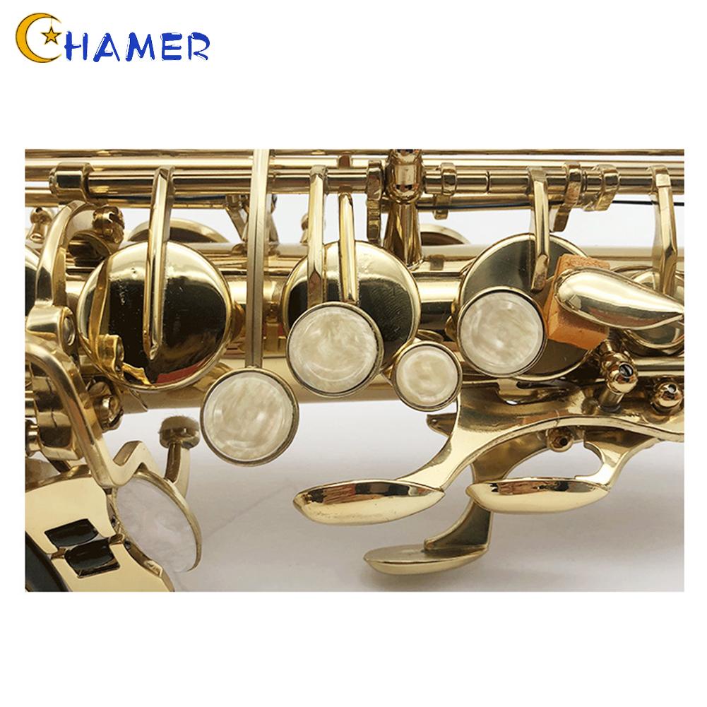Bộ 9 Nút Bấm Màu Nâu Hình Oval Chuyên Dụng Cho Kèn Saxophone