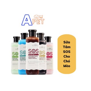 Sữa tắm sos 530ml cho chó mèo chính hãng