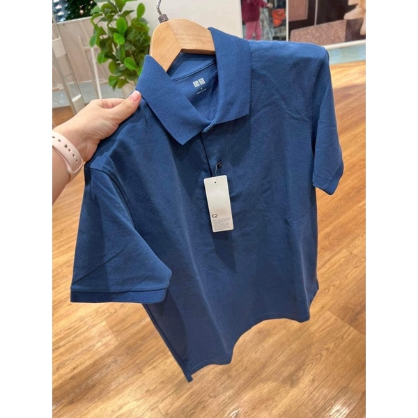 NAM ÁO PHÔNG POLO UNI VẢI COTTON GAI