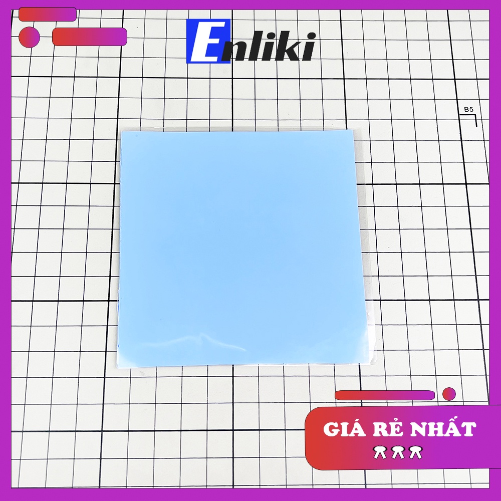Miếng Tản Nhiệt Thermal Pad 10x10cm Loại Tốt Dày 0.3mm, 0.5mm, 1mm, 1.5mm, 2mm, 3mm