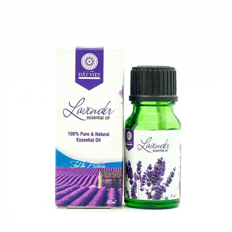 Tinh dầu Oải hương Lavender Cao Cấp Nhập Khẩu Ý - Thư giãn và chăm sóc sức khỏe