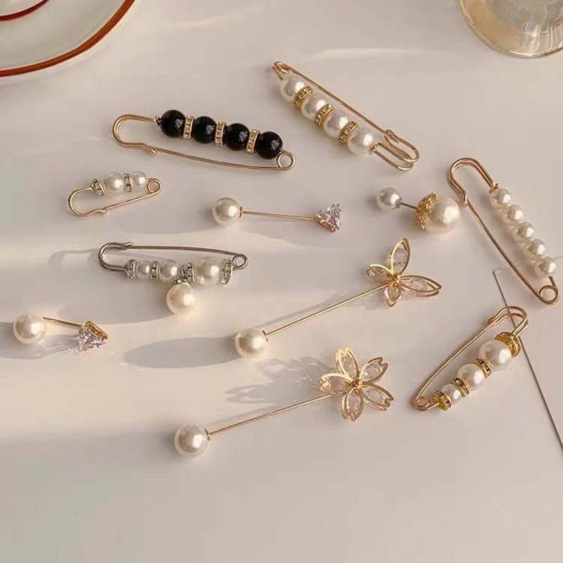 Set ghim cài áo, cài quần cạp cao xinh xắn, dễ thương