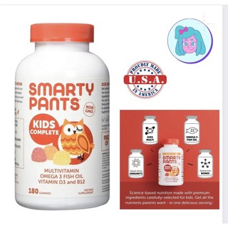 Kẹo dẻo vitamin Smarty Pants Kids cho bé 180 viên