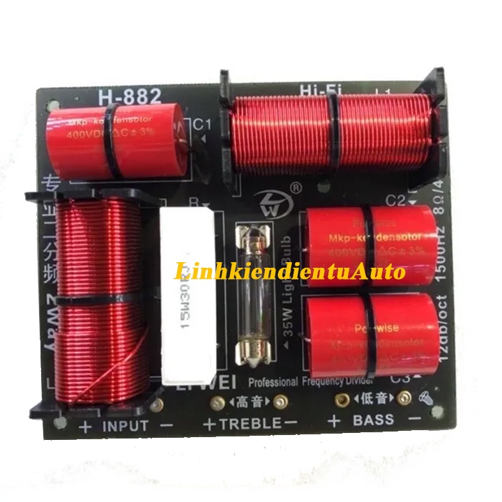 Mạch phân tần H882 2 đường tiếng cao cấp Liwei