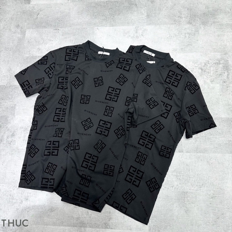 Áo Givenchy Cổ Tròn Vân Nhung Toàn Thân • MinWay Store